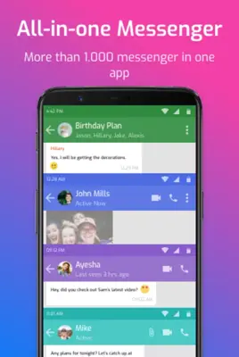 Lite Messenger android App screenshot 6